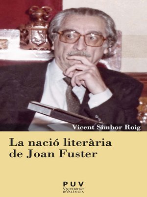 cover image of La nació literària de Joan Fuster